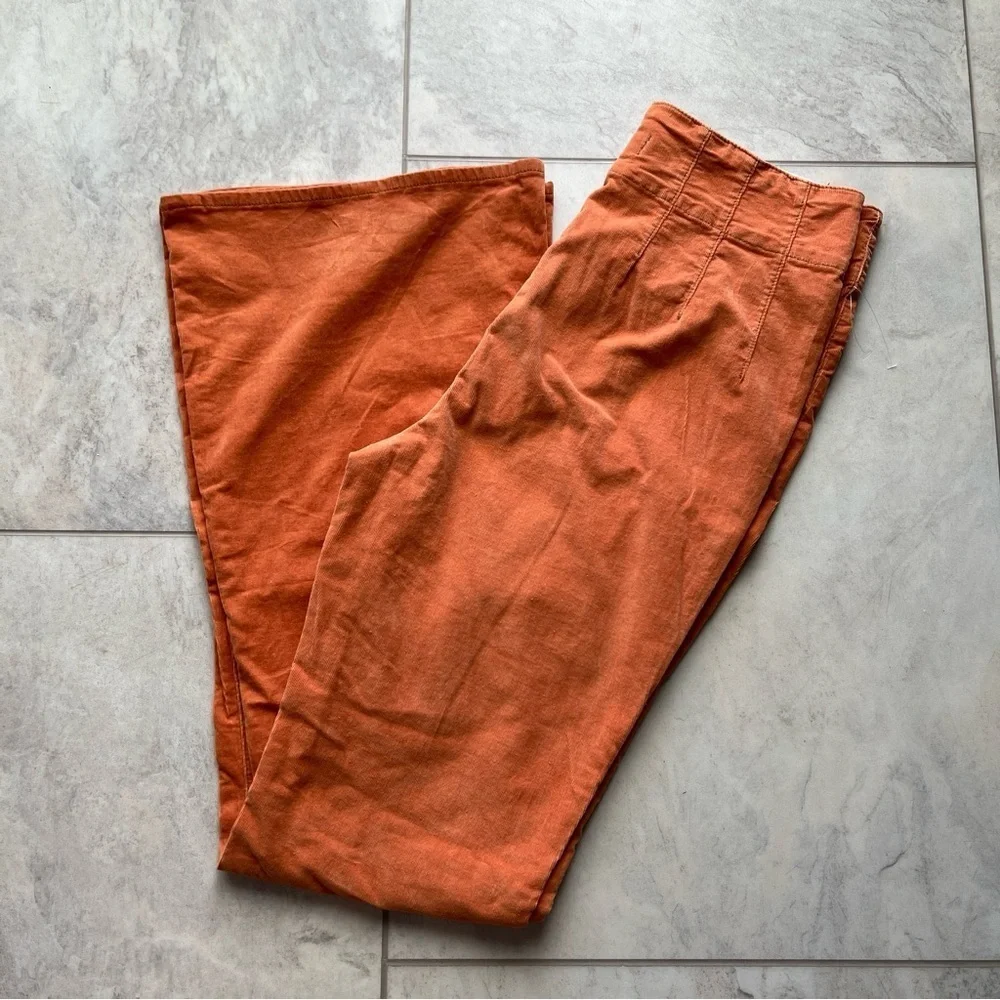 NWOT Free People We the Free Jayde Cord Flare - Cognac